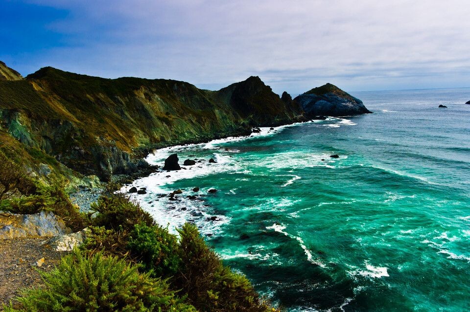 海岸线<br />
Big Sur