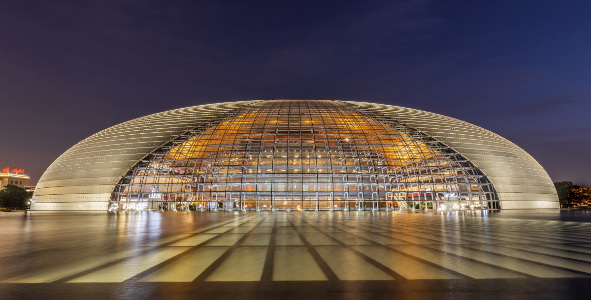 2019年9月19日拍摄于北京国家大剧院