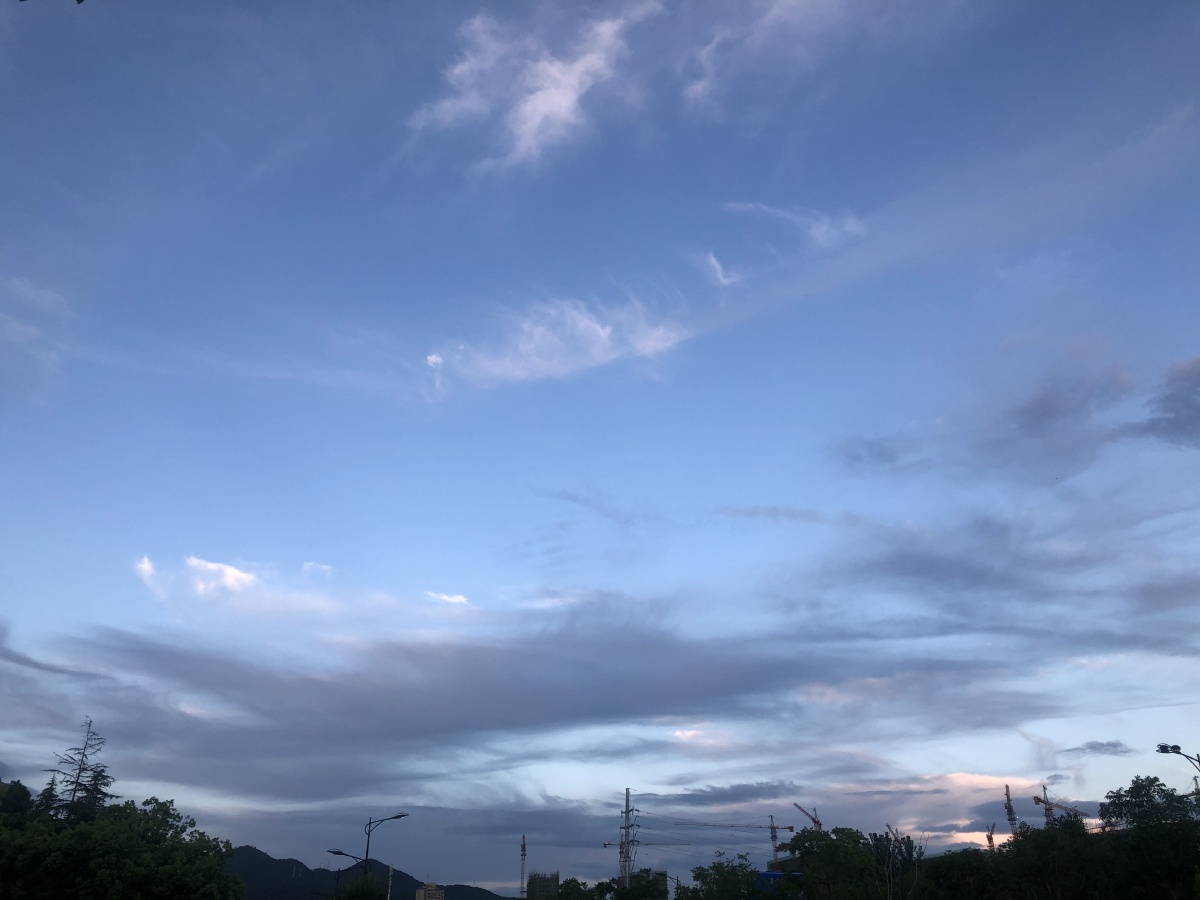 心情低落时就多看看云吧