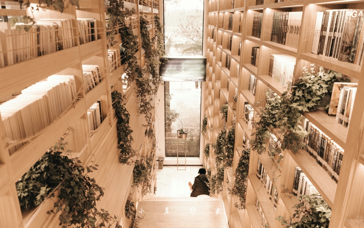 生活碎片艾溪湖美书馆这么冷的冬天确定不和ta进来点杯热奶茶边看书边