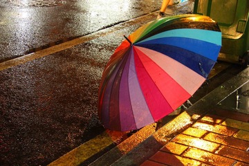 雨一直下
