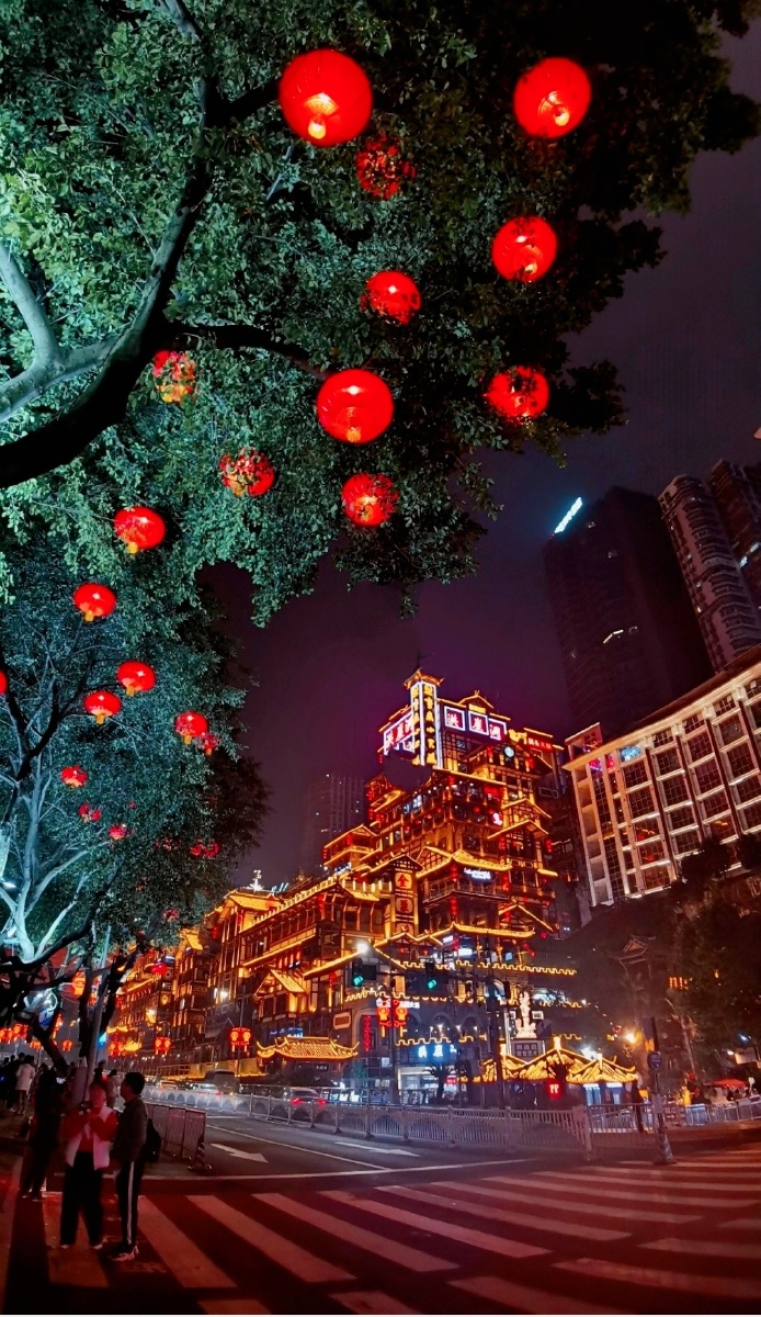 重庆洪崖洞夜景