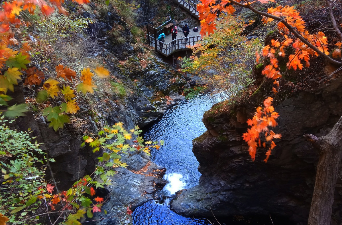 本溪大石湖大峡谷