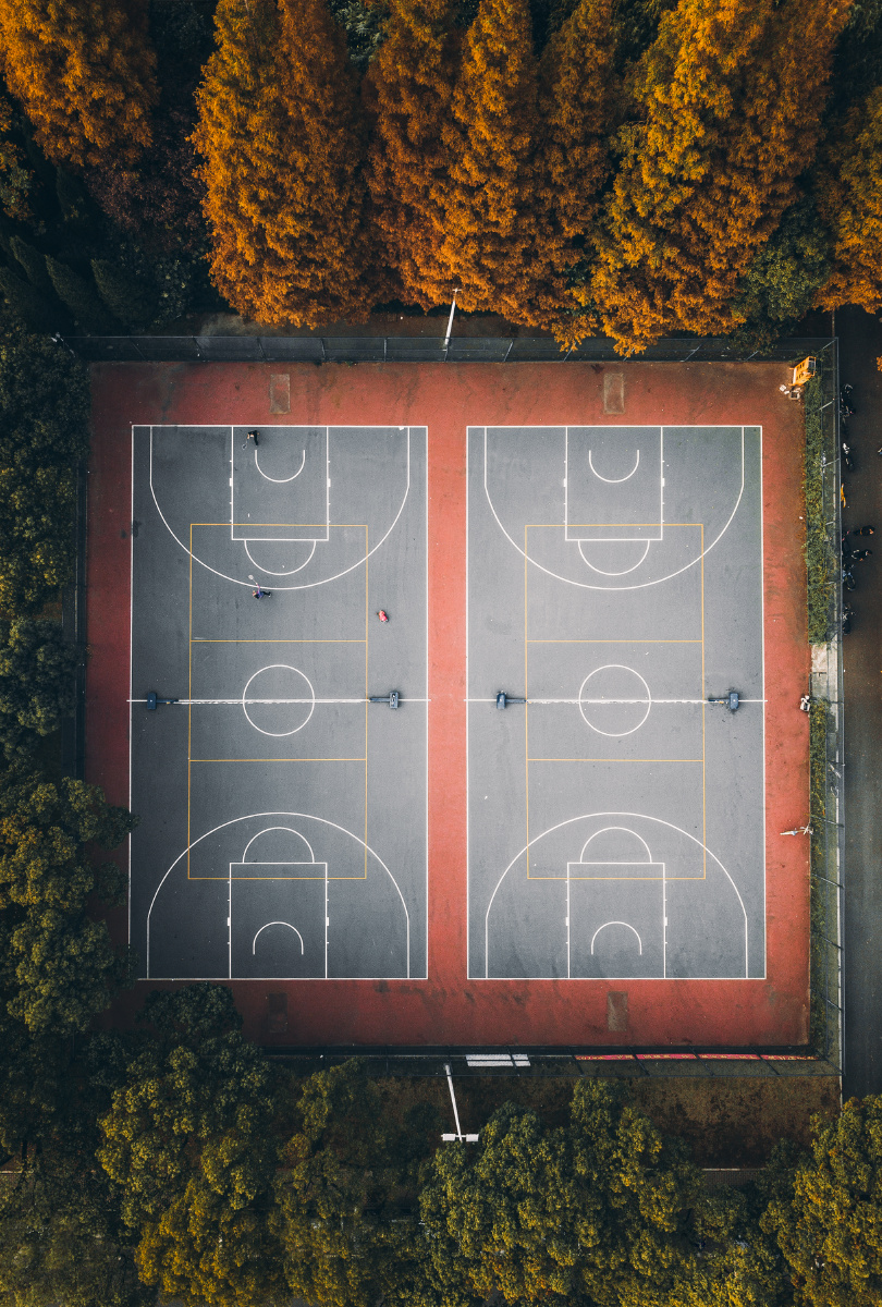 上海财经大学篮球场