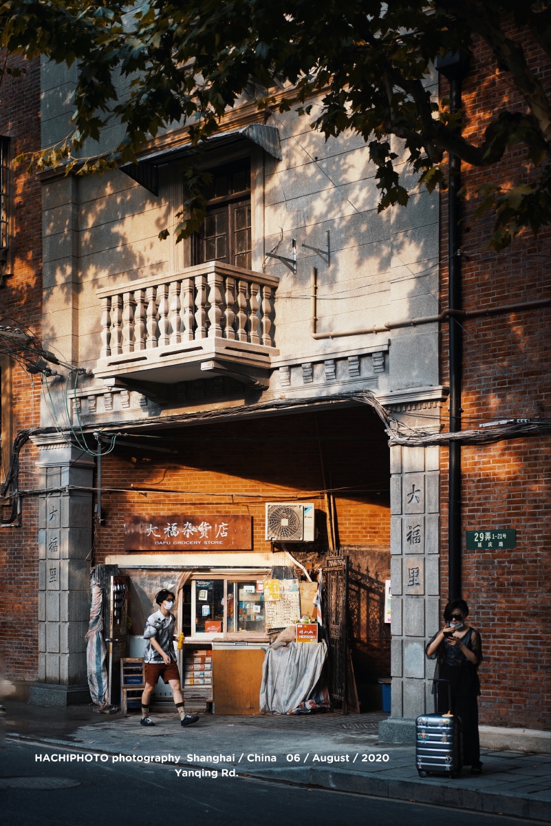 延庆路上最爱的街角一景