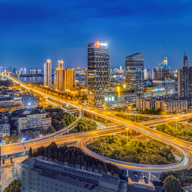 武汉-汉口黄浦路立交桥