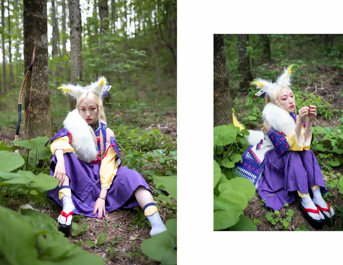 阴阳师白狼cos正片