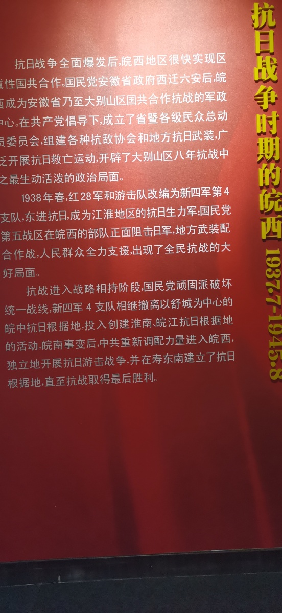 皖西近代红色革命史