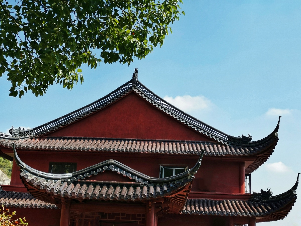 温岭长屿硐天万佛寺拍摄