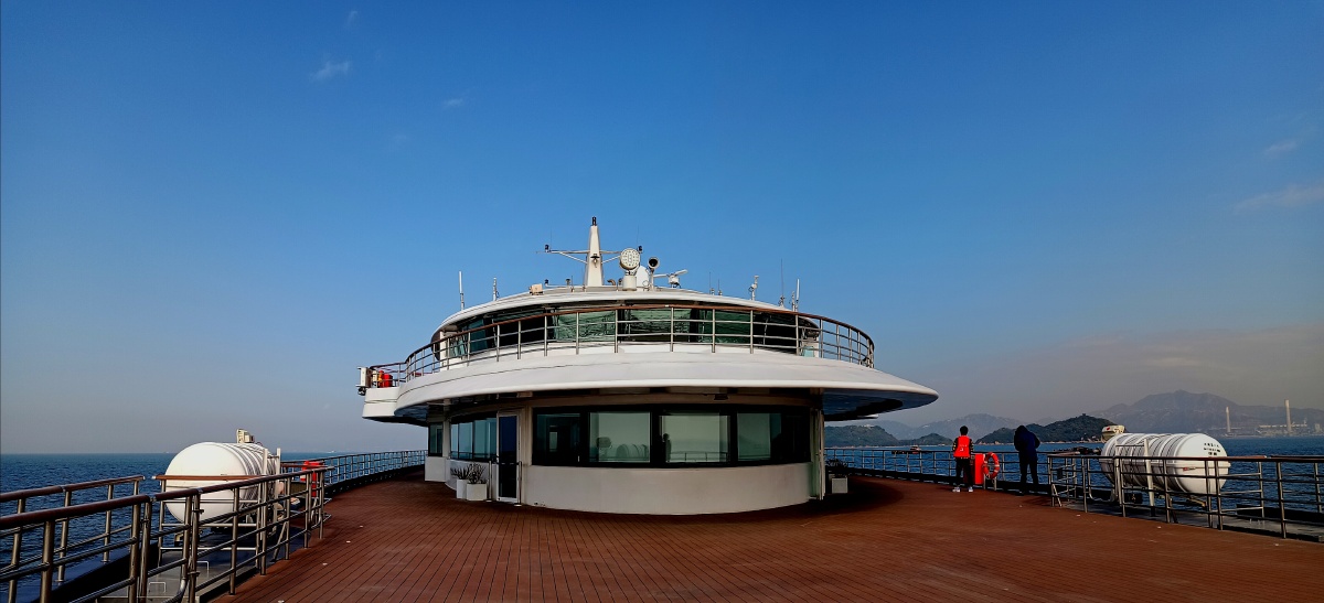 大湾区一号游轮海上三小时伶仃洋港珠澳大桥