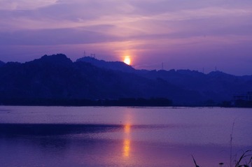 梅林湖日落2