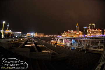 海河夜景