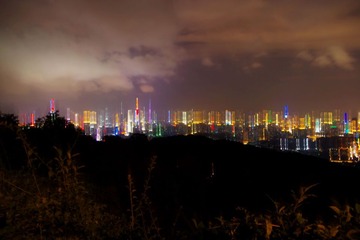 广州夜景之手抖了