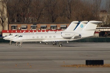 Gulfstream G450 N167AD ZBAA/PEK 北京首都国际机场湾流G450