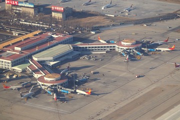 Terminal 1 of BCIA/ZBAA/PEK 北京首都国际机场1号航站楼