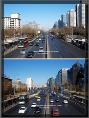 East & West 2nd Ring Road 6Feb11 年初五的北京东西二环