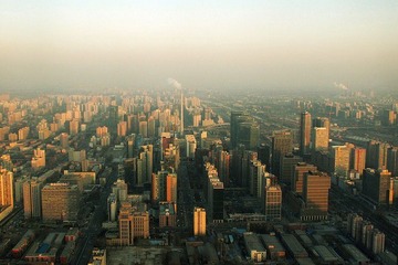 Look East from summit of Beijing 全北京向东看