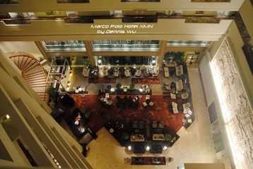 MARCO POLO Hotel 厦门马哥孛罗东方大酒店 挑空的大堂