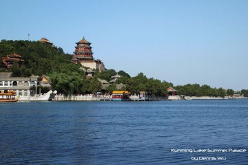 Tower of Buddhist Virture/Kunming Lake 万寿山上佛香阁及昆明湖