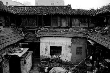 Zhao Yuanren's formal Residence_赵元任故居-现存的回字形前院