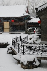日坛会馆雪景-Altar to Sun Club