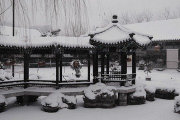 日坛会馆雪景-Altar to Sun Club