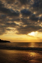 Sunset at Jimbaran Beach 巴厘岛金巴兰海滩日落