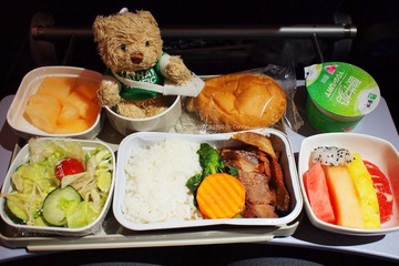 CA1516 Premium Economy Meal 国航CA1516超级经济舱餐食