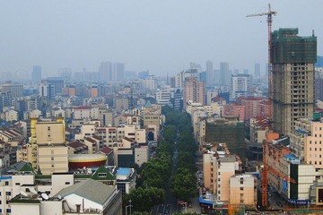 Changzhou Downtown View 常州市区