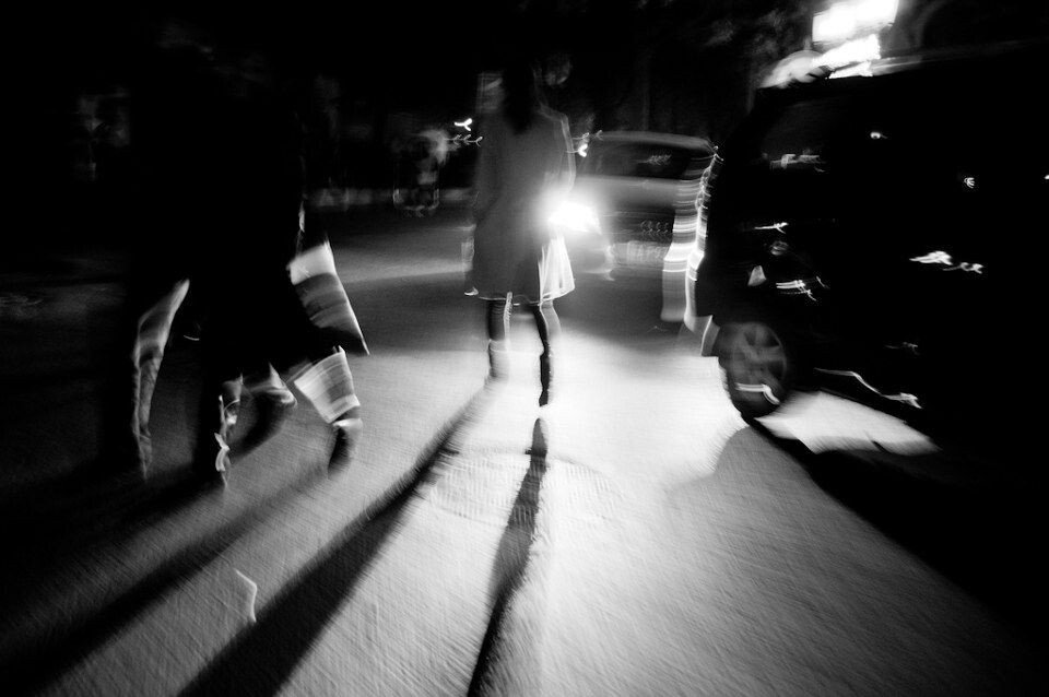 夜<br />

