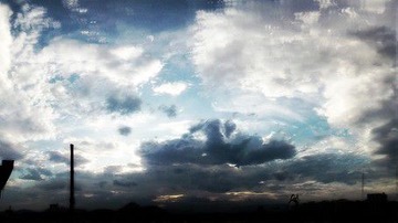 夕阳云