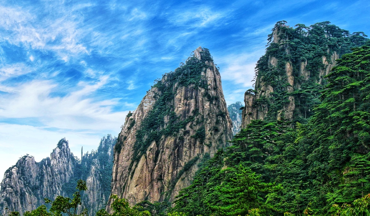 黄山记忆笔架峰