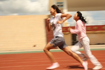 奔跑