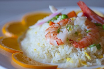 大虾炒饭