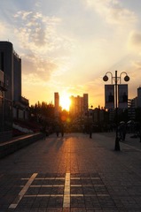 日落