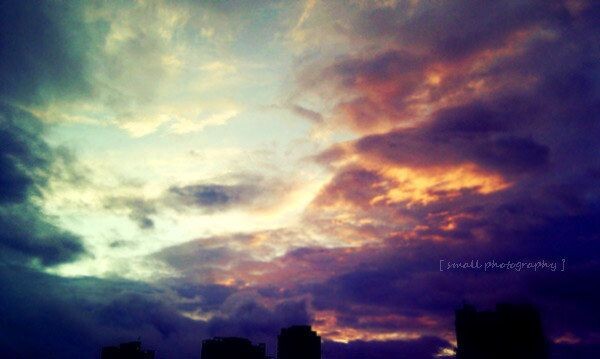 郊外的早晨<br />
