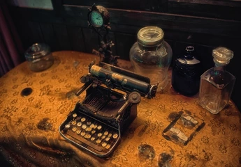 old typewriter