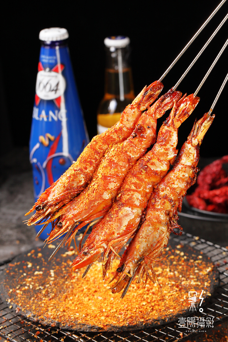 深夜食堂烤海虾