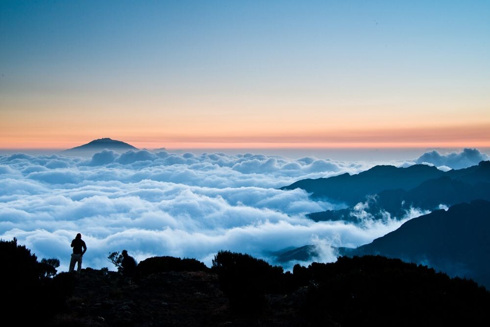 非洲MT. Meru 云海<br />
