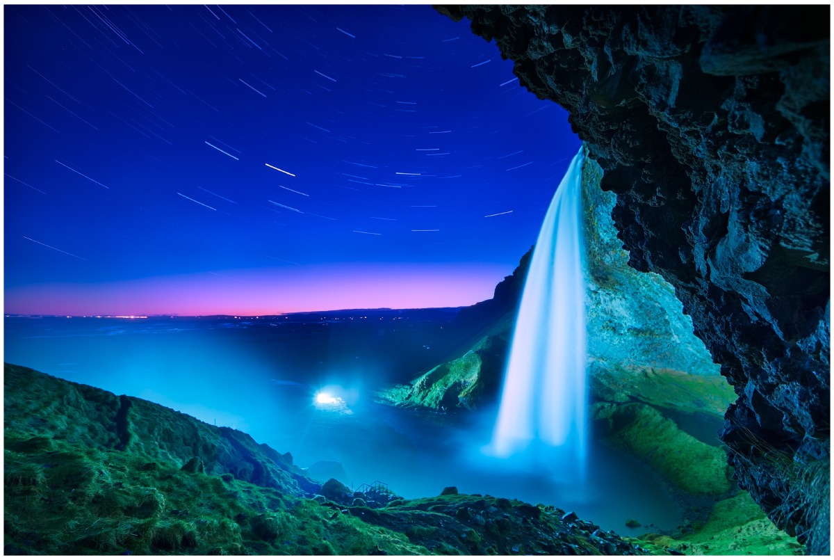 塞里雅兰瀑布,各个时间都是极为漂亮!