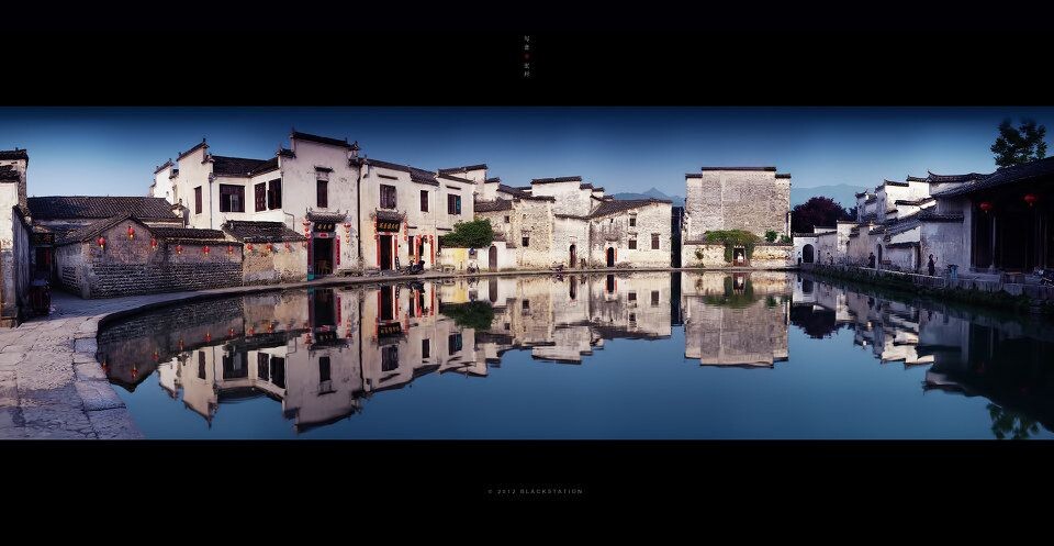 月沼全景<br />
