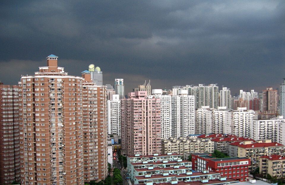 暴风雨来临前的平静<br />
上班的时候突然看见暴风雨要来了 赶紧咔嚓一张