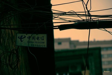 现代文明的冲击