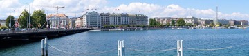 湖畔全景。新城