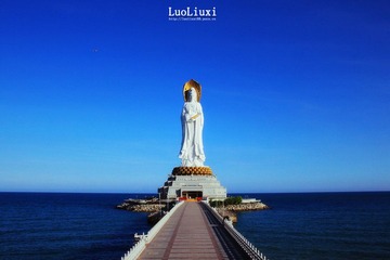 亚龙湾三面观音