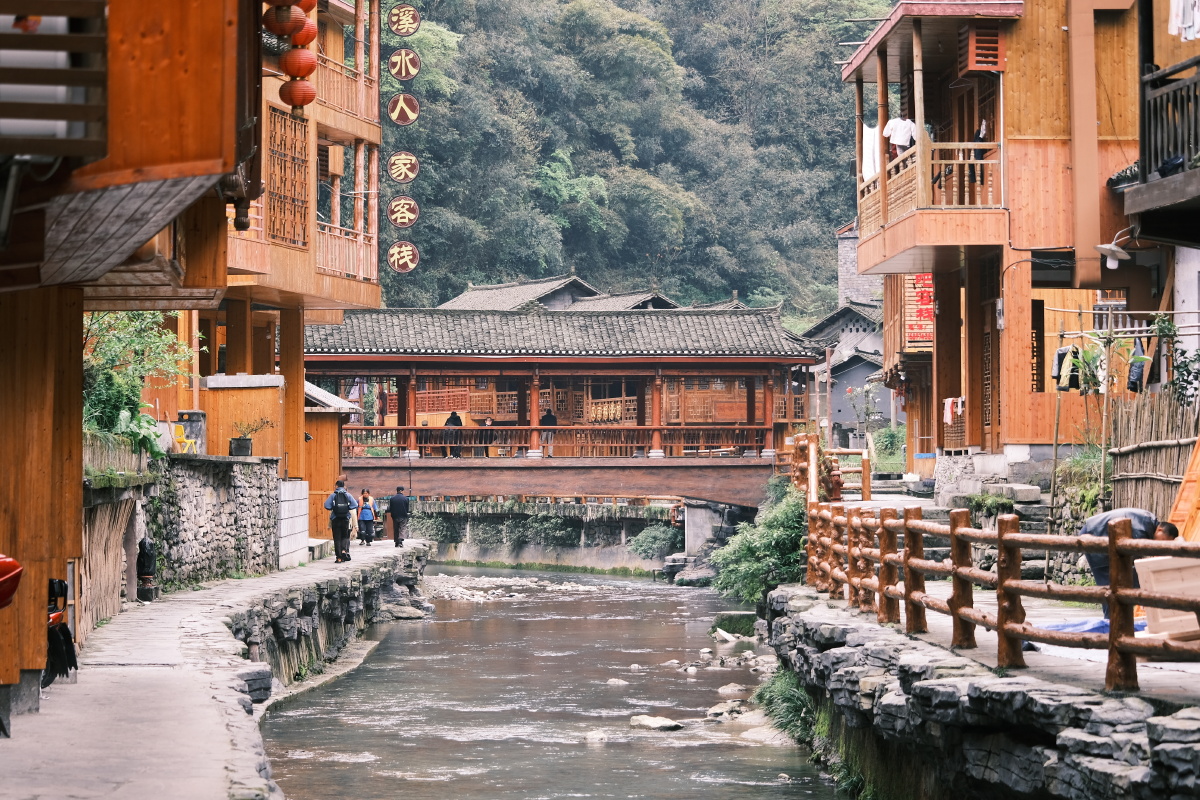 湖南湘西德夯苗寨自然风景区