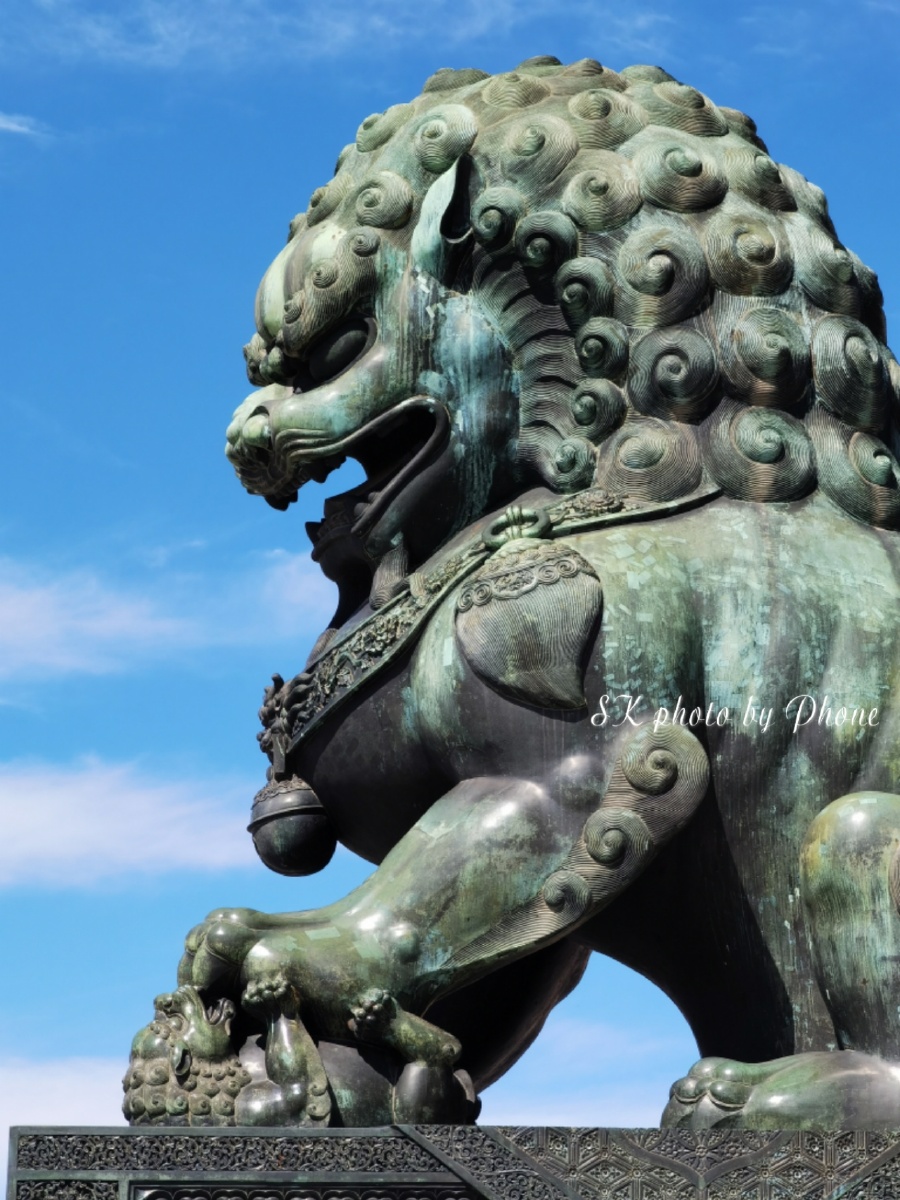 故宫太和门大狮子
