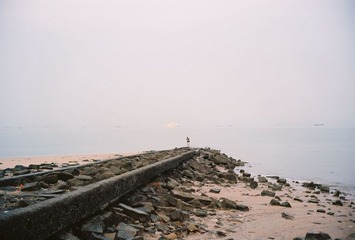 清晨的海边 厦门