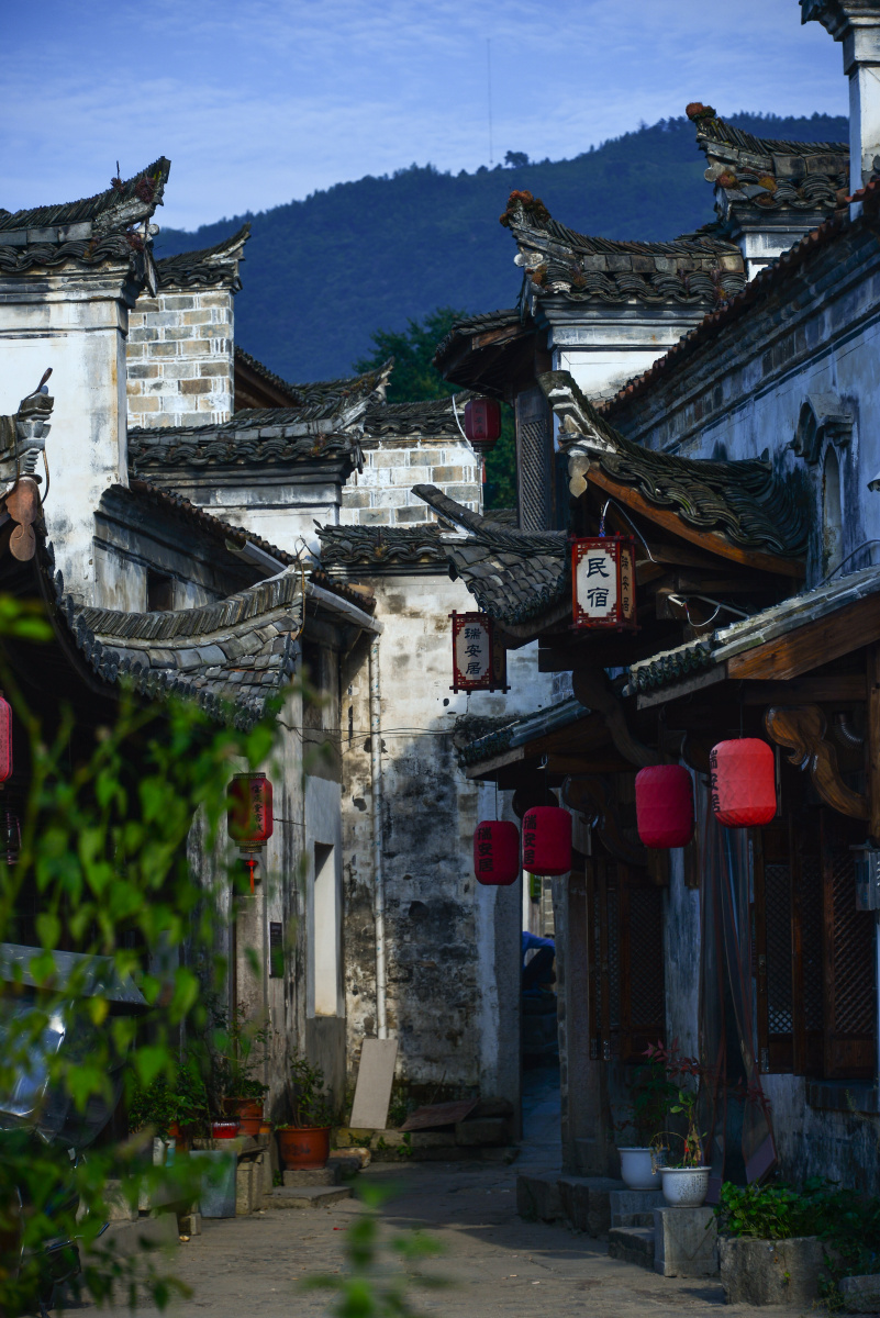 查济古村2021年8月9号拍摄于拍摄于安徽查济古村