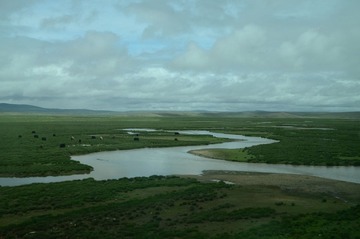 沿途远景 河道